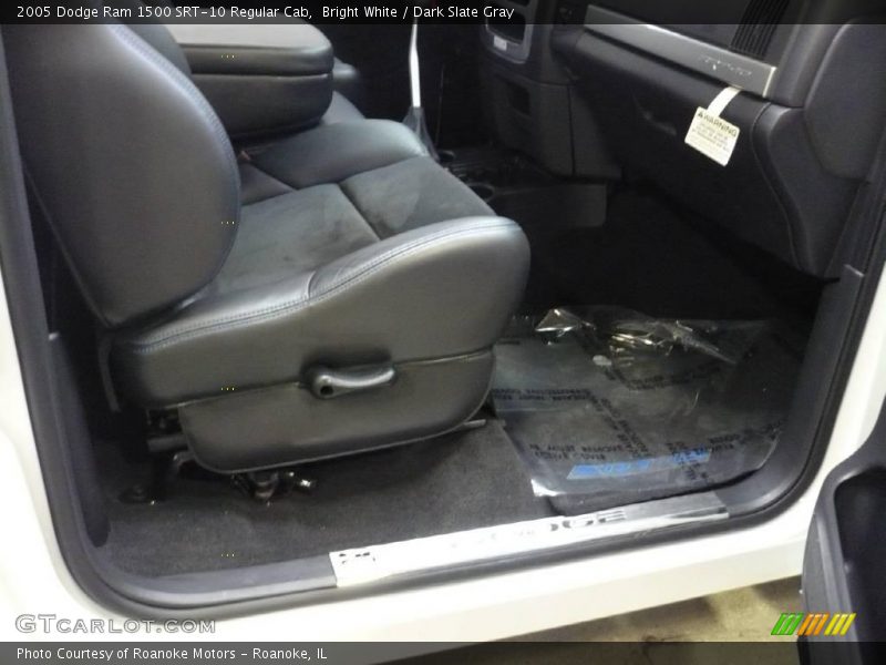 Bright White / Dark Slate Gray 2005 Dodge Ram 1500 SRT-10 Regular Cab