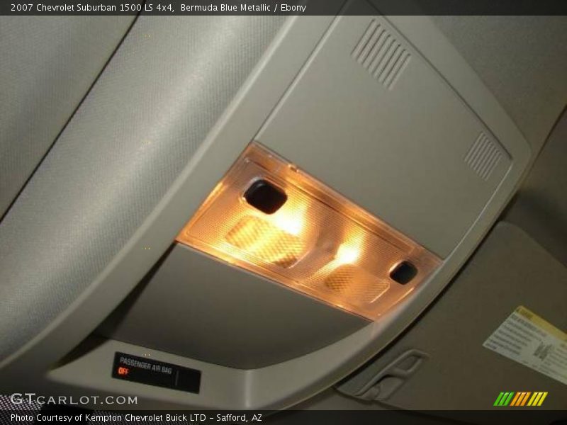 Bermuda Blue Metallic / Ebony 2007 Chevrolet Suburban 1500 LS 4x4