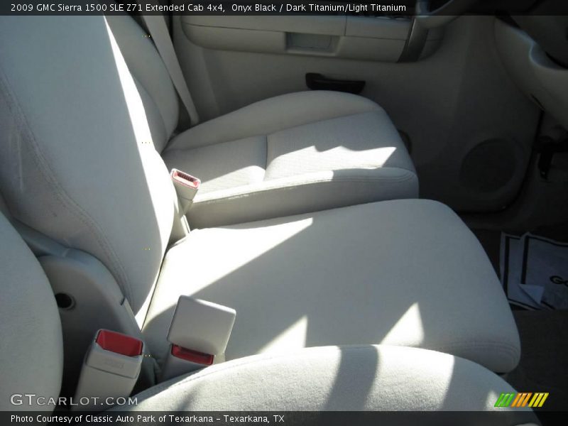 Onyx Black / Dark Titanium/Light Titanium 2009 GMC Sierra 1500 SLE Z71 Extended Cab 4x4