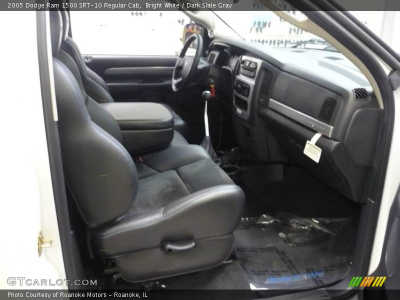 Bright White / Dark Slate Gray 2005 Dodge Ram 1500 SRT-10 Regular Cab