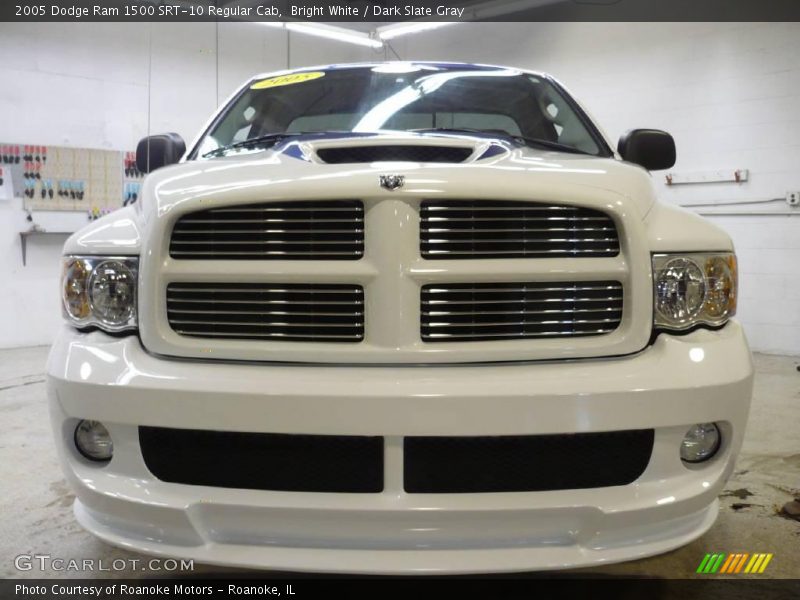 Bright White / Dark Slate Gray 2005 Dodge Ram 1500 SRT-10 Regular Cab