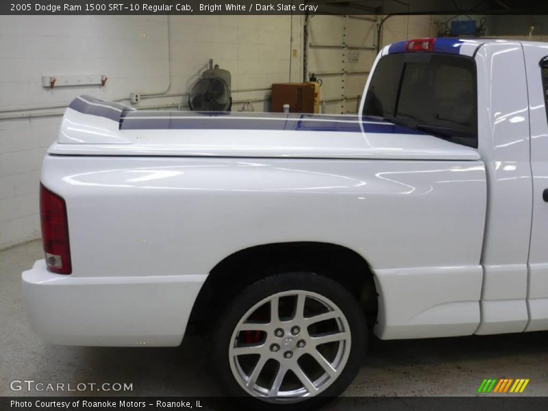 Bright White / Dark Slate Gray 2005 Dodge Ram 1500 SRT-10 Regular Cab