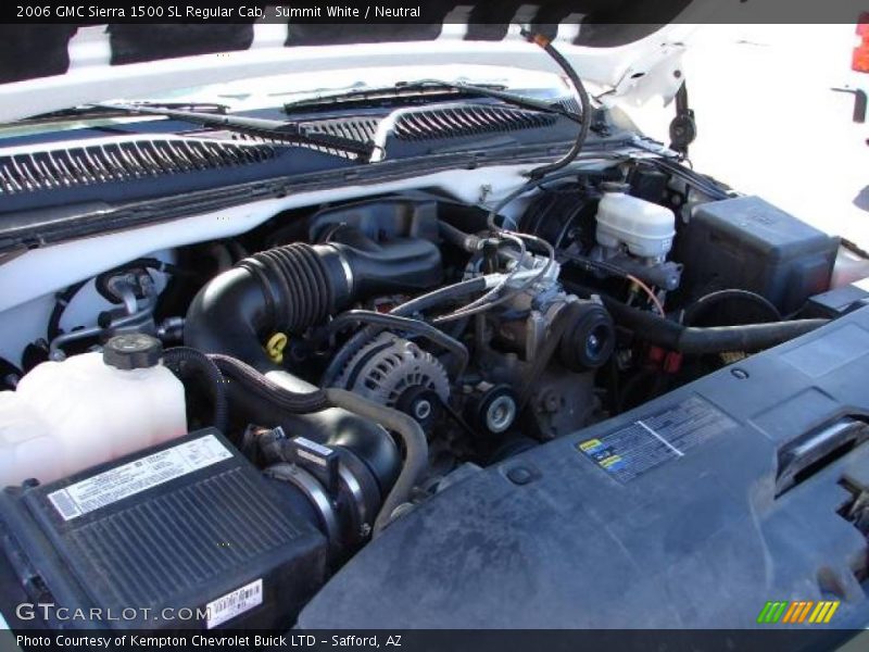 Summit White / Neutral 2006 GMC Sierra 1500 SL Regular Cab