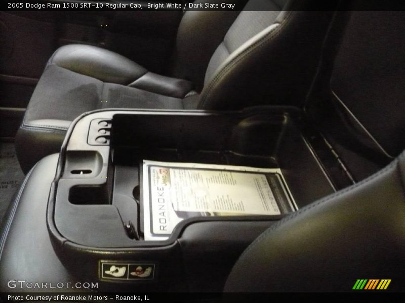 Bright White / Dark Slate Gray 2005 Dodge Ram 1500 SRT-10 Regular Cab