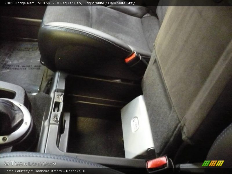 Bright White / Dark Slate Gray 2005 Dodge Ram 1500 SRT-10 Regular Cab