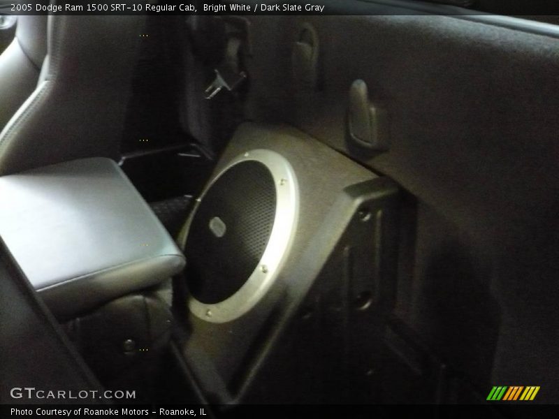 Bright White / Dark Slate Gray 2005 Dodge Ram 1500 SRT-10 Regular Cab