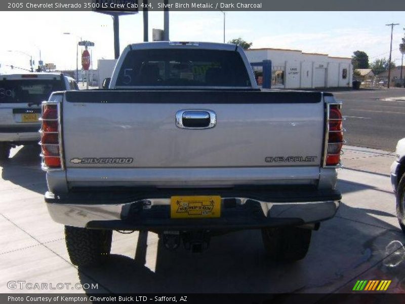 Silver Birch Metallic / Dark Charcoal 2005 Chevrolet Silverado 3500 LS Crew Cab 4x4