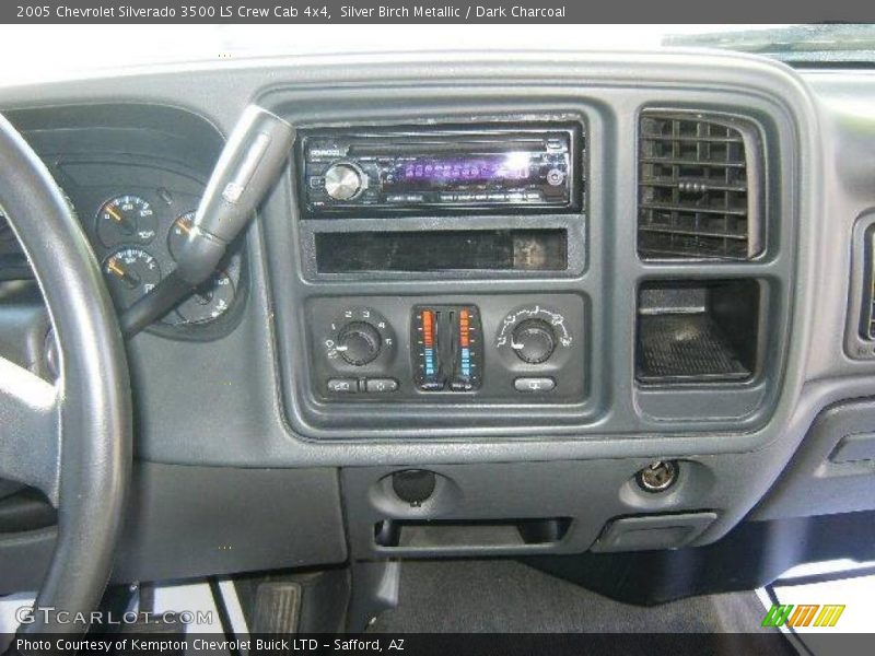 Silver Birch Metallic / Dark Charcoal 2005 Chevrolet Silverado 3500 LS Crew Cab 4x4