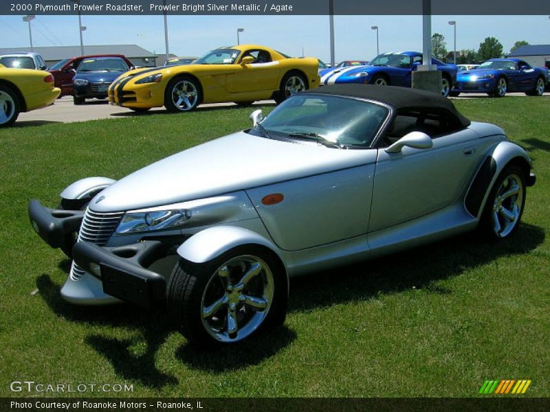 Prowler Bright Silver Metallic / Agate 2000 Plymouth Prowler Roadster