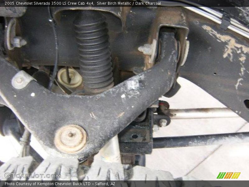 Silver Birch Metallic / Dark Charcoal 2005 Chevrolet Silverado 3500 LS Crew Cab 4x4