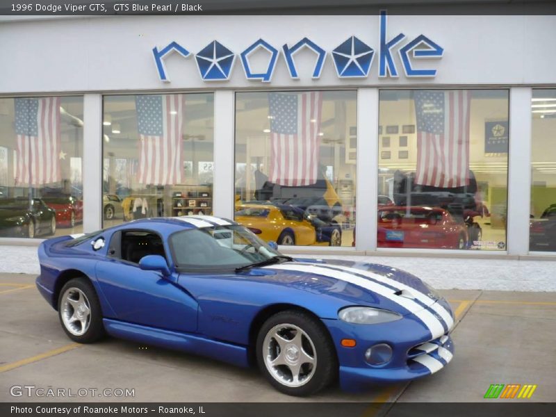 GTS Blue Pearl / Black 1996 Dodge Viper GTS