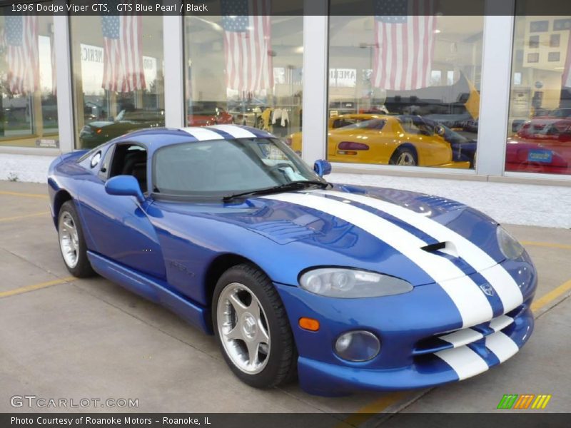 GTS Blue Pearl / Black 1996 Dodge Viper GTS