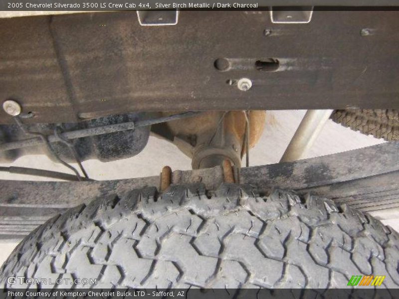 Silver Birch Metallic / Dark Charcoal 2005 Chevrolet Silverado 3500 LS Crew Cab 4x4