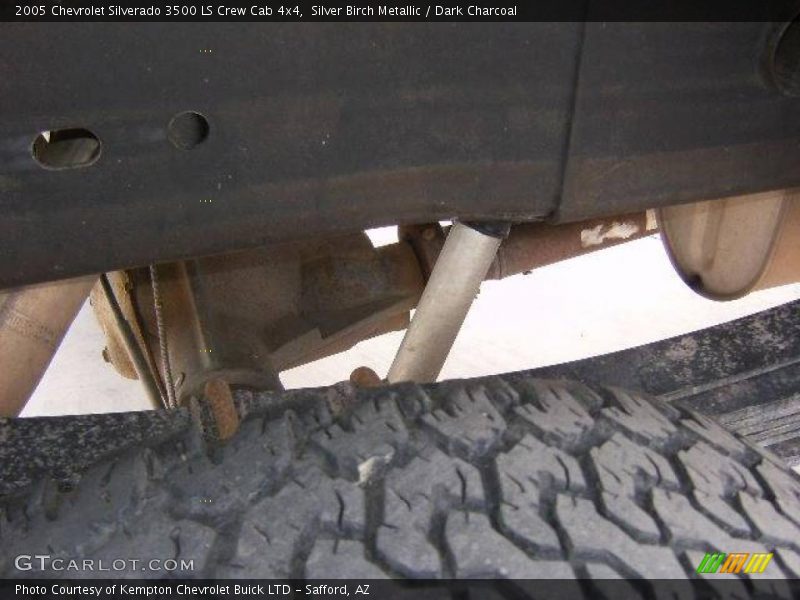 Silver Birch Metallic / Dark Charcoal 2005 Chevrolet Silverado 3500 LS Crew Cab 4x4