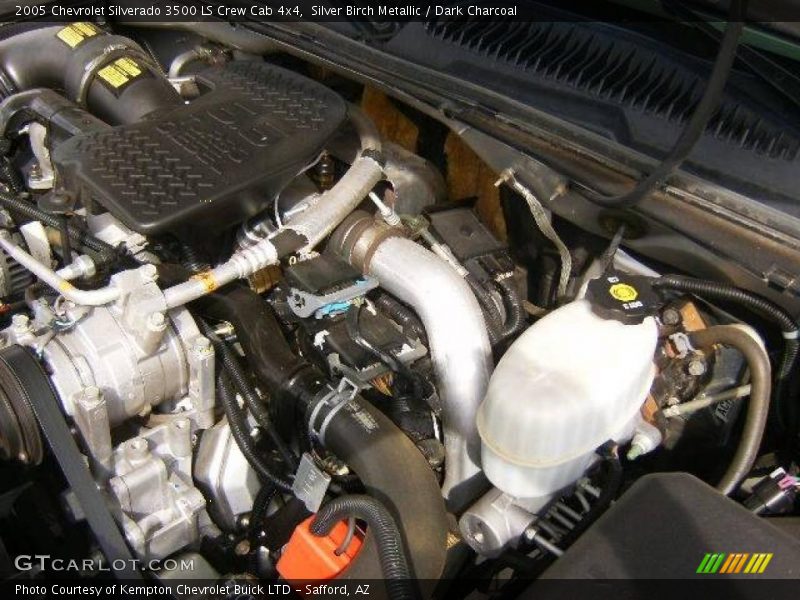 Silver Birch Metallic / Dark Charcoal 2005 Chevrolet Silverado 3500 LS Crew Cab 4x4