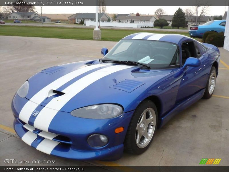 GTS Blue Pearl / Black 1996 Dodge Viper GTS