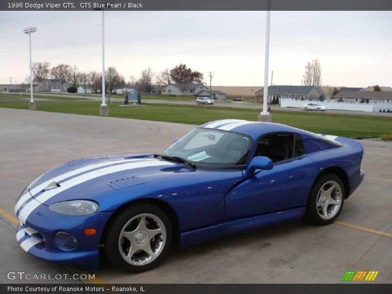 GTS Blue Pearl / Black 1996 Dodge Viper GTS