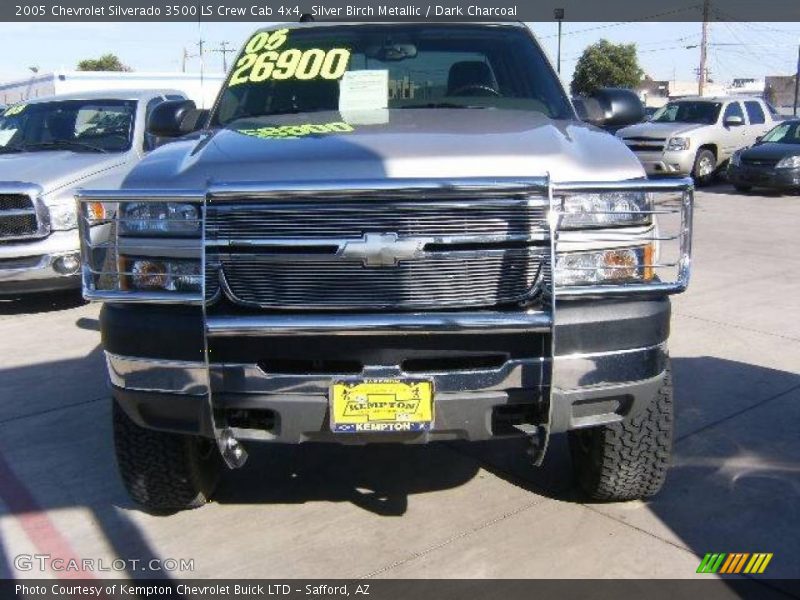 Silver Birch Metallic / Dark Charcoal 2005 Chevrolet Silverado 3500 LS Crew Cab 4x4