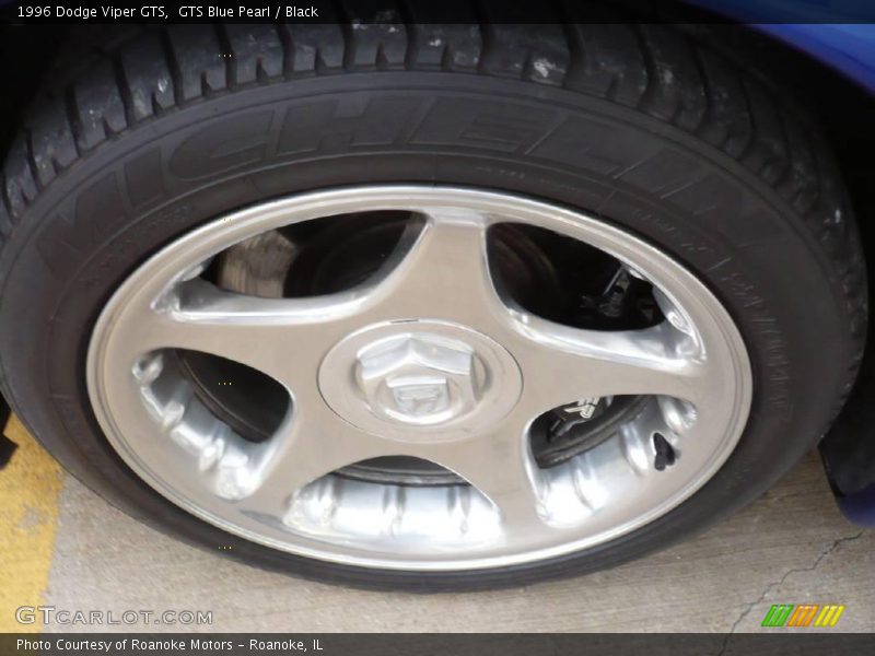 GTS Blue Pearl / Black 1996 Dodge Viper GTS