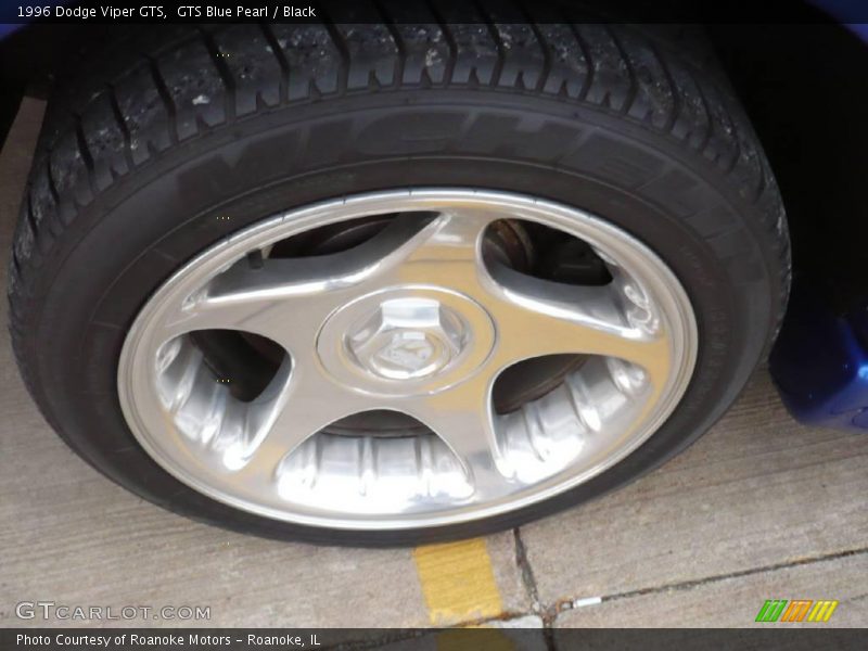 GTS Blue Pearl / Black 1996 Dodge Viper GTS