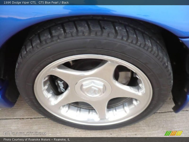 GTS Blue Pearl / Black 1996 Dodge Viper GTS