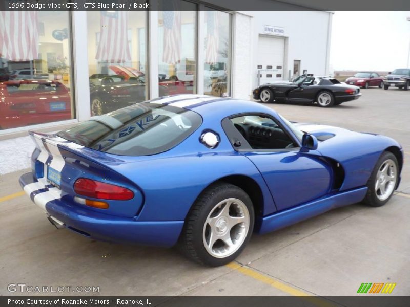 GTS Blue Pearl / Black 1996 Dodge Viper GTS