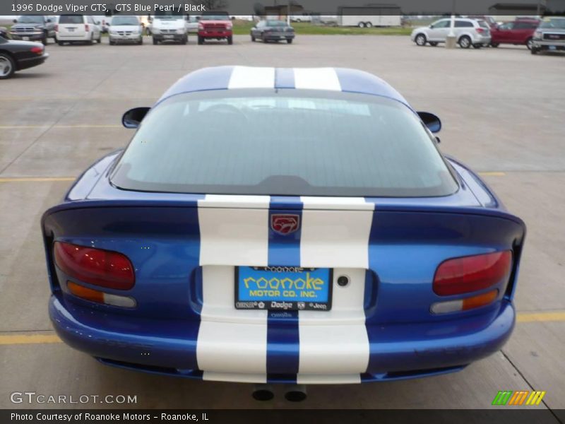 GTS Blue Pearl / Black 1996 Dodge Viper GTS
