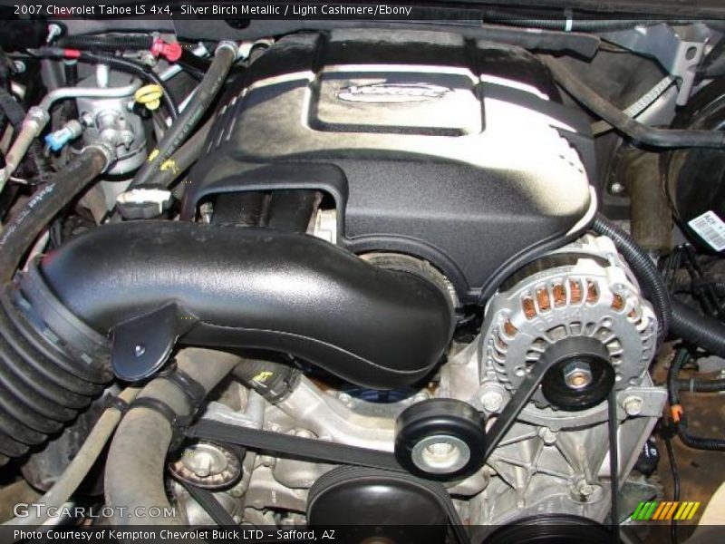 Silver Birch Metallic / Light Cashmere/Ebony 2007 Chevrolet Tahoe LS 4x4