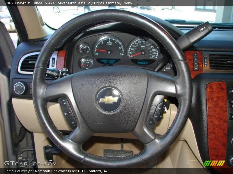 Silver Birch Metallic / Light Cashmere/Ebony 2007 Chevrolet Tahoe LS 4x4