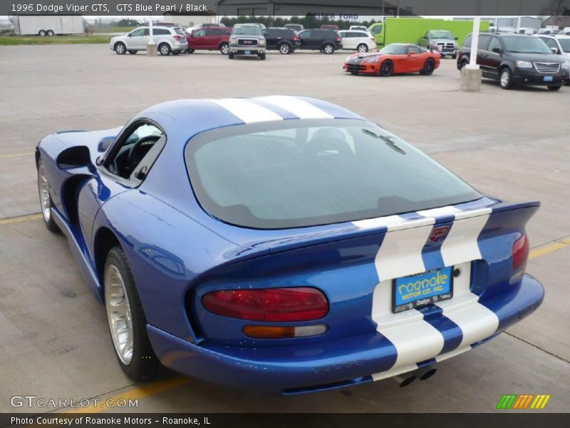 GTS Blue Pearl / Black 1996 Dodge Viper GTS