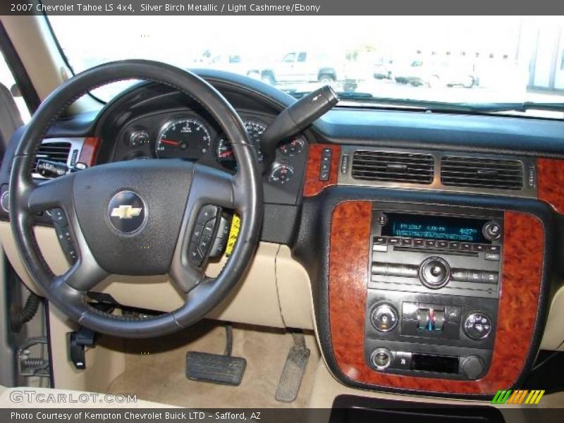 Silver Birch Metallic / Light Cashmere/Ebony 2007 Chevrolet Tahoe LS 4x4