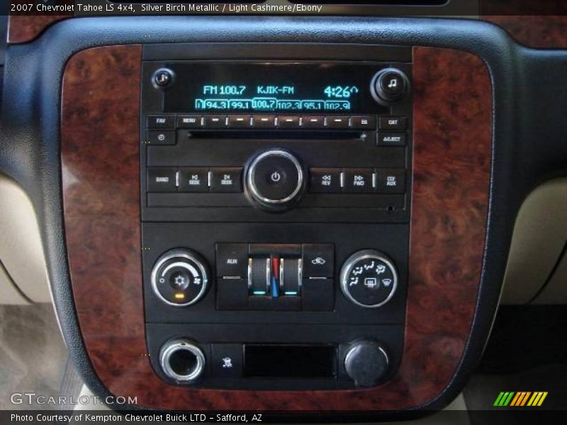 Silver Birch Metallic / Light Cashmere/Ebony 2007 Chevrolet Tahoe LS 4x4