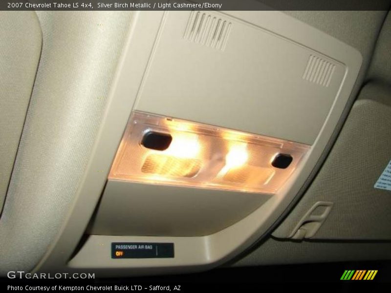 Silver Birch Metallic / Light Cashmere/Ebony 2007 Chevrolet Tahoe LS 4x4