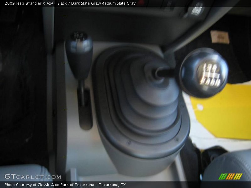 Black / Dark Slate Gray/Medium Slate Gray 2009 Jeep Wrangler X 4x4