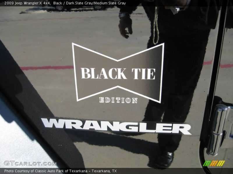Black / Dark Slate Gray/Medium Slate Gray 2009 Jeep Wrangler X 4x4