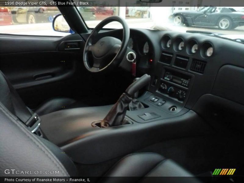GTS Blue Pearl / Black 1996 Dodge Viper GTS