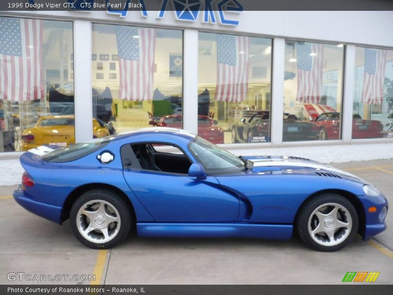 GTS Blue Pearl / Black 1996 Dodge Viper GTS