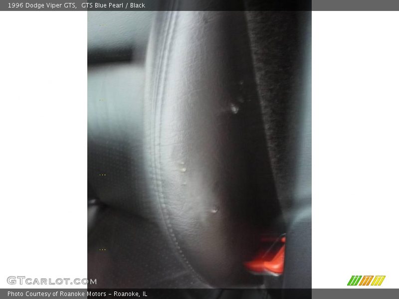 GTS Blue Pearl / Black 1996 Dodge Viper GTS