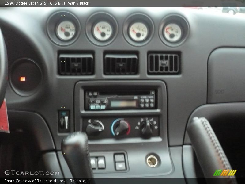 GTS Blue Pearl / Black 1996 Dodge Viper GTS