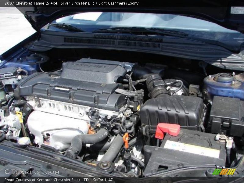 Silver Birch Metallic / Light Cashmere/Ebony 2007 Chevrolet Tahoe LS 4x4