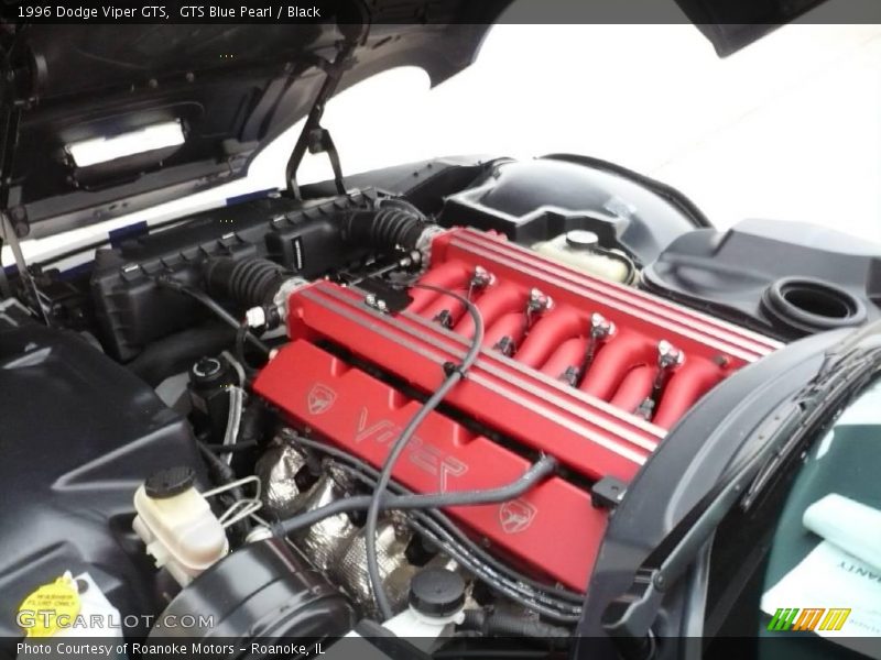 GTS Blue Pearl / Black 1996 Dodge Viper GTS