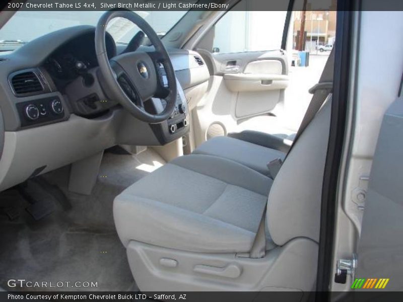 Silver Birch Metallic / Light Cashmere/Ebony 2007 Chevrolet Tahoe LS 4x4
