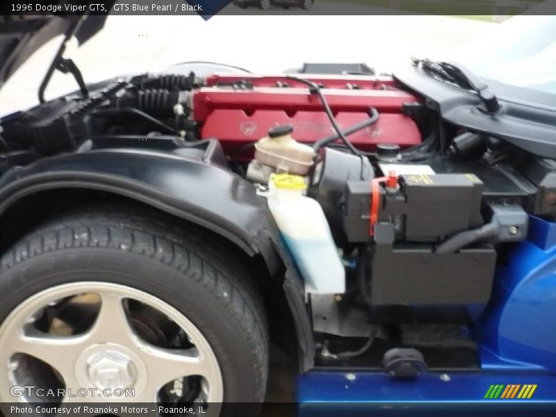 GTS Blue Pearl / Black 1996 Dodge Viper GTS