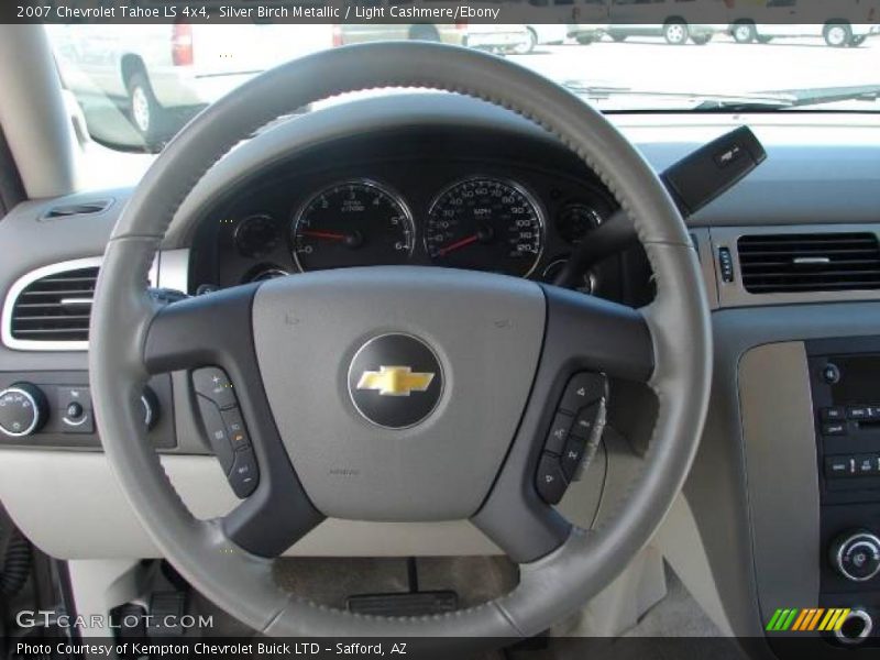 Silver Birch Metallic / Light Cashmere/Ebony 2007 Chevrolet Tahoe LS 4x4
