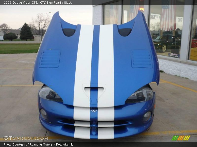 GTS Blue Pearl / Black 1996 Dodge Viper GTS