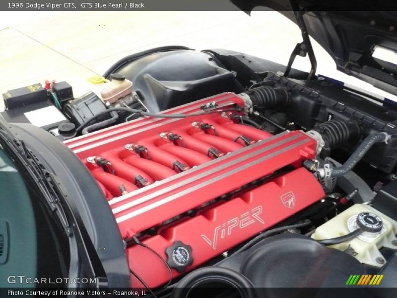 GTS Blue Pearl / Black 1996 Dodge Viper GTS