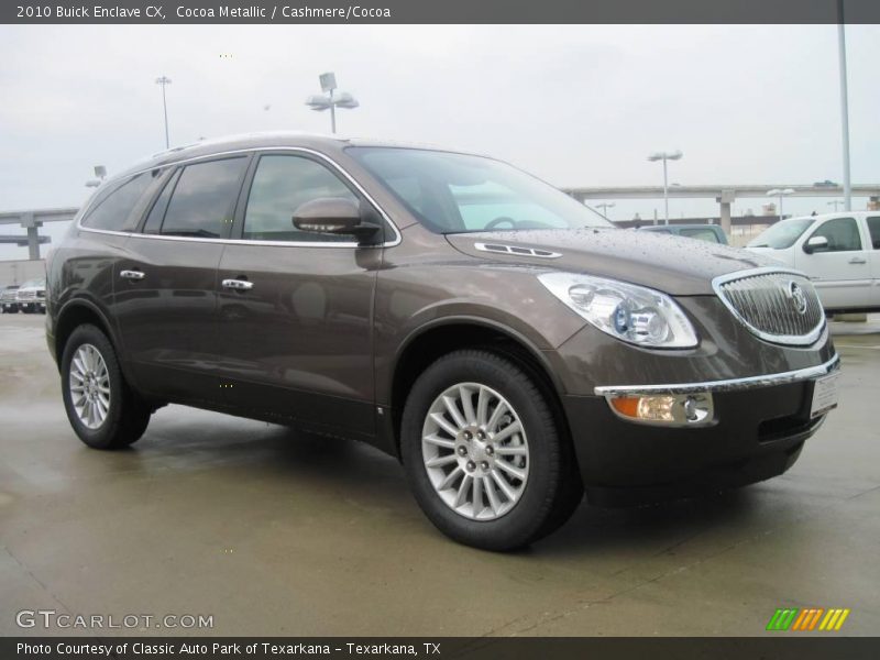 Cocoa Metallic / Cashmere/Cocoa 2010 Buick Enclave CX