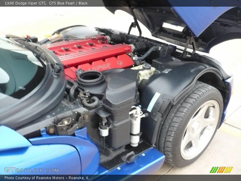 GTS Blue Pearl / Black 1996 Dodge Viper GTS