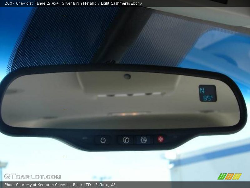 Silver Birch Metallic / Light Cashmere/Ebony 2007 Chevrolet Tahoe LS 4x4