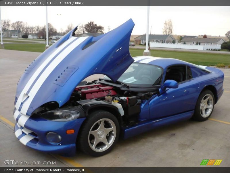 GTS Blue Pearl / Black 1996 Dodge Viper GTS